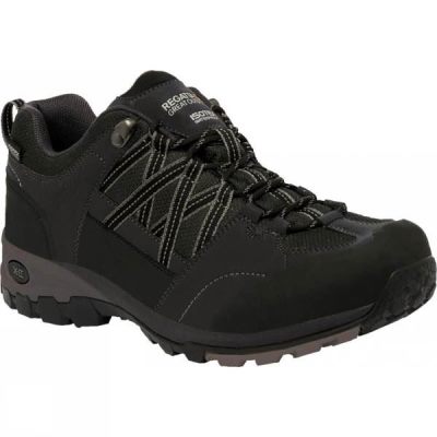 Zapatos Regatta Samaris Low Hombre Gris Oscuro - Chile FEO283105